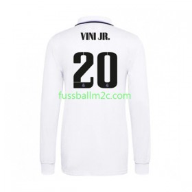 Fußballtrikots Real Madrid Vinicius Junior 20 Heim Trikotsatz 2022-2023 Langarm